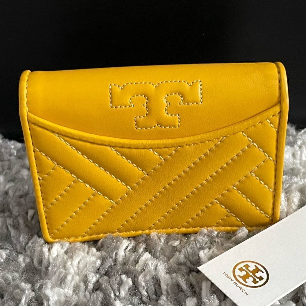 NWT Tory Burch Alexa Bifold Mini Wallet